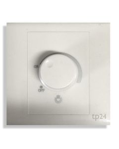 8100 Single white dimmer dial 1 way