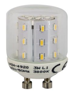 8162 L1X 3W Dimmable Pygmy Lamp