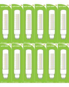 8600 L1/GU10 Tube Lamp LED 3.5w Clear Glass (2896 and 2317 replacement) *12 Pack Bundle*