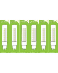 8600 L1/GU10 Tube Lamp LED 3.5w Clear Glass (2896 and 2317 replacement) *6 Pack Bundle*