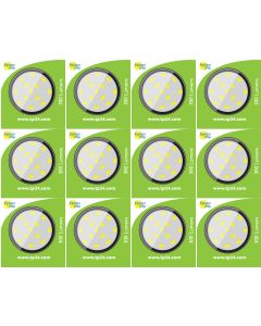 8620 3.5W G40 SMD LED Clear Round Lamp (5410/5412 Replacement) *12 Pack Bundle*