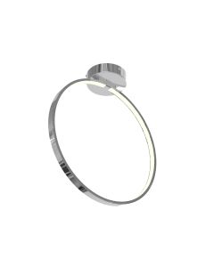 10201 Washington Single Round Flush with Medium Circle Lamp