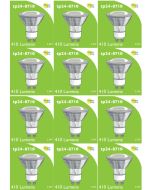 8710 LED 3.5W Clear Spot L1/GU10 Cap (2882 & 2880 Replacement) *12 Pack Bundle*