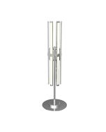 10290 Broadway 6 Arm Table Lamp with short straight arms